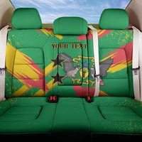 Custom Sao Tome and Principe Football Back Car Seat Cover Selecao dos Falcoes e Papagaios