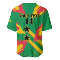 Custom Sao Tome and Principe Football Baseball Jersey Selecao dos Falcoes e Papagaios