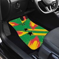 Custom Sao Tome and Principe Football Car Mats Selecao dos Falcoes e Papagaios