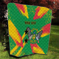 Custom Sao Tome and Principe Football Quilt Selecao dos Falcoes e Papagaios