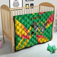 Custom Sao Tome and Principe Football Quilt Selecao dos Falcoes e Papagaios