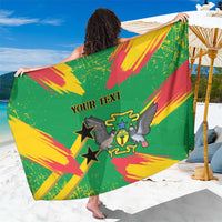 Custom Sao Tome and Principe Football Sarong Selecao dos Falcoes e Papagaios