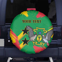 Custom Sao Tome and Principe Football Spare Tire Cover Selecao dos Falcoes e Papagaios