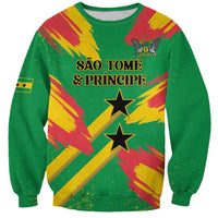 Custom Sao Tome and Principe Football Sweatshirt Selecao dos Falcoes e Papagaios