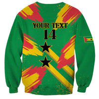 Custom Sao Tome and Principe Football Sweatshirt Selecao dos Falcoes e Papagaios
