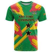 Custom Sao Tome and Principe Football T Shirt Selecao dos Falcoes e Papagaios