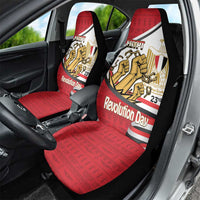 Egypt Revolution Day Car Seat Cover Coat of Arms Egyptian Pattern