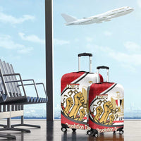 Egypt Revolution Day Luggage Cover Coat of Arms Egyptian Pattern