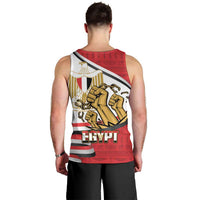 Egypt Revolution Day Men Tank Top Coat of Arms Egyptian Pattern