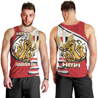Egypt Revolution Day Men Tank Top Coat of Arms Egyptian Pattern