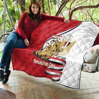 Egypt Revolution Day Quilt Coat of Arms Egyptian Pattern
