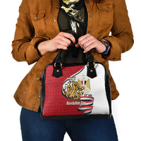 Egypt Revolution Day Shoulder Handbag Coat of Arms Egyptian Pattern
