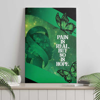 World Mental Health Awareness Month Canvas Wall Art Warriors Brave Strong Galaxy Vibes