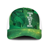 World Mental Health Awareness Month Mesh Trucker Cap Warriors Brave Strong Galaxy Vibes - Wonder Print Shop