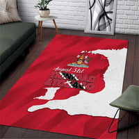 Trinidad and Tobago Independence Day Area Rug August 31st Proud - Wonder Print Shop