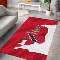 Trinidad and Tobago Independence Day Area Rug August 31st Proud - Wonder Print Shop