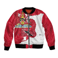 Personalized Trinidad and Tobago Independence Day Bomber Jacket August 31st Proud - Wonder Print Shop