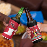 Personalized Trinidad and Tobago Independence Day 4 in 1 Can Cooler Tumbler August 31st Proud - Wonder Print Shop