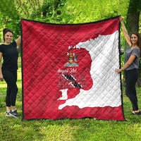 Trinidad and Tobago Independence Day Quilt August 31st Proud - Wonder Print Shop