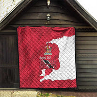 Trinidad and Tobago Independence Day Quilt August 31st Proud - Wonder Print Shop