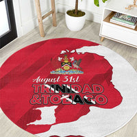 Trinidad and Tobago Independence Day Round Carpet August 31st Proud - Wonder Print Shop