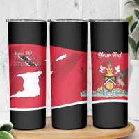 Personalized Trinidad and Tobago Independence Day Skinny Tumbler August 31st Proud - Wonder Print Shop