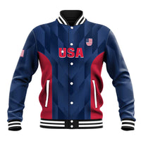 Custom USA Cricket Baseball Jacket Go United States Simple Version - Wonder Print Shop