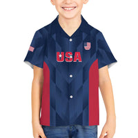 Custom USA Cricket Family Matching Off Shoulder Maxi Dress and Hawaiian Shirt Go United States Simple Version - Wonder Print Shop