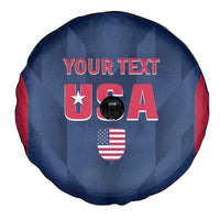 Custom USA Cricket Spare Tire Cover Go United States Simple Version - Wonder Print Shop
