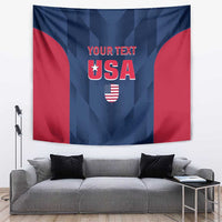 Custom USA Cricket Tapestry Go United States Simple Version - Wonder Print Shop