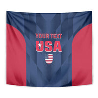 Custom USA Cricket Tapestry Go United States Simple Version - Wonder Print Shop