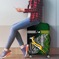 New Zealand and South Africa Rugby Luggage Cover 2023 World Cup Final All Black Springboks Together - Wonder Print Shop