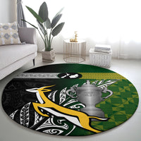 personalised-new-zealand-and-south-africa-rugby-round-carpet-2023-world-cup-final-all-black-springboks-together