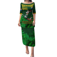 South Africa Rugby Family Matching Puletasi Dress and Hawaiian Shirt Go Bokke World Cup Champions History - Wonder Print Shop