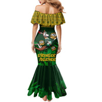 South Africa Rugby Mermaid Dress Go Bokke World Cup Champions History - Wonder Print Shop