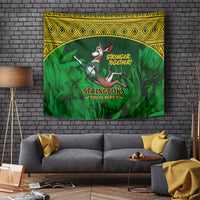 South Africa Rugby Tapestry Go Bokke World Cup Champions History - Wonder Print Shop