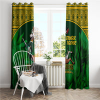 South Africa Rugby Window Curtain Go Bokke World Cup Champions History - Wonder Print Shop