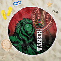 Kenya Independence Day Beach Blanket Jamhuri ya Kenya 1963 - African Pattern - Wonder Print Shop