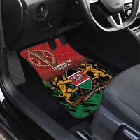 Kenya Independence Day Car Mats Jamhuri ya Kenya 1963 - African Pattern - Wonder Print Shop