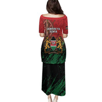 Kenya Independence Day Family Matching Puletasi and Hawaiian Shirt Jamhuri ya Kenya 1963 - African Pattern - Wonder Print Shop