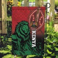 Kenya Independence Day Garden Flag Jamhuri ya Kenya 1963 - African Pattern - Wonder Print Shop