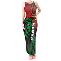 Kenya Independence Day Tank Maxi Dress Jamhuri ya Kenya 1963 - African Pattern - Wonder Print Shop