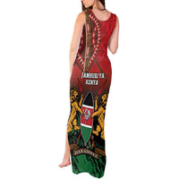 Kenya Independence Day Tank Maxi Dress Jamhuri ya Kenya 1963 - African Pattern - Wonder Print Shop