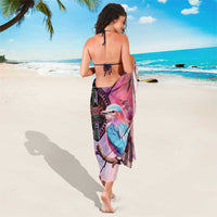 Kenya Lilac-Breasted Roller Sarong Coat Of Arms Mix Orchid - Wonder Print Shop
