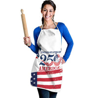 United States 250th Anniversary Apron USA 4th Of July Proud - Wonder Print Shop
