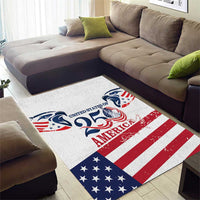 United States 250th Anniversary Area Rug USA 4th Of July Proud - Wonder Print Shop