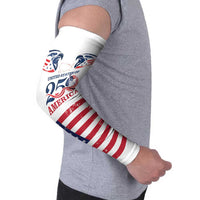 Personalized United States 250th Anniversary Arm Sleeves USA 4th Of July Proud - Wonder Print Shop