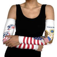 Personalized United States 250th Anniversary Arm Sleeves USA 4th Of July Proud - Wonder Print Shop