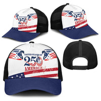 United States 250th Anniversary Baseball Net Cap USA 4th Of July Proud - Wonder Print Shop