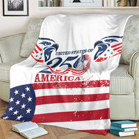 United States 250th Anniversary Blanket USA 4th Of July Proud - Wonder Print Shop